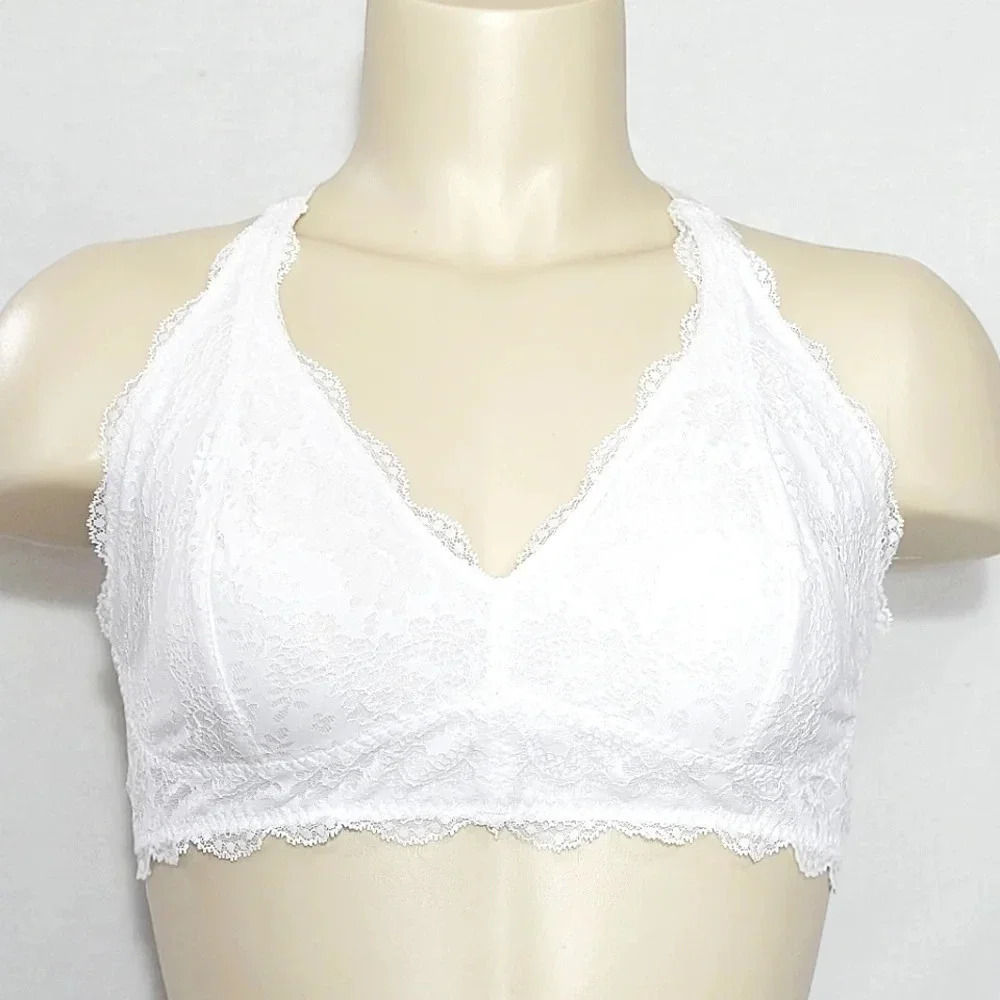 MEDIUM Felina Lingerie C3995 Wireless Bralette White